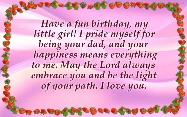 Birthday Wishes Baby Girl Quotes