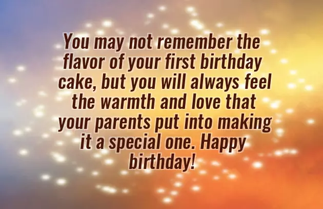 Birthday Wishes For A One Year Baby Girl