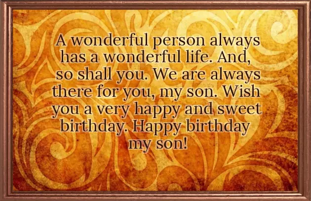 Happy Birthday Thought For Son Happy Birthday Thought For Son