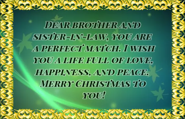 Christmas Greetings For Brother