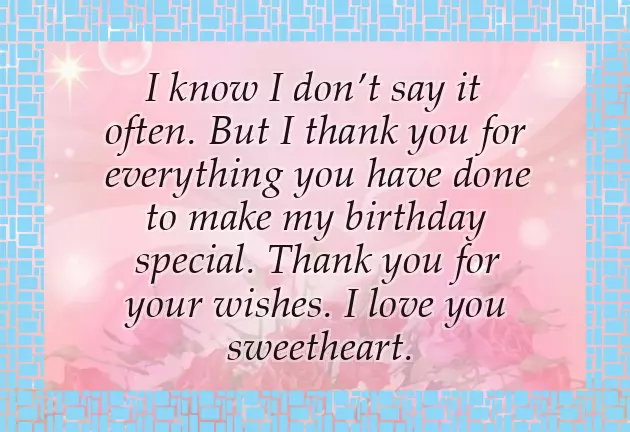 Happy Birthday Quotes To Your Girlfriend