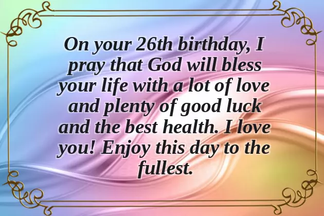26 Birthday Quotes
