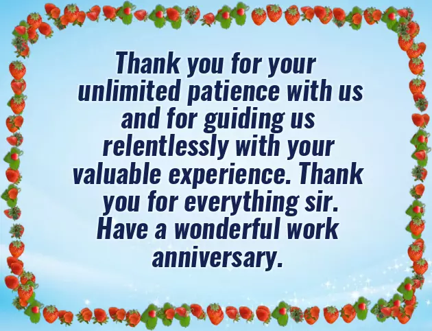 Happy 5 Year Work Anniversary