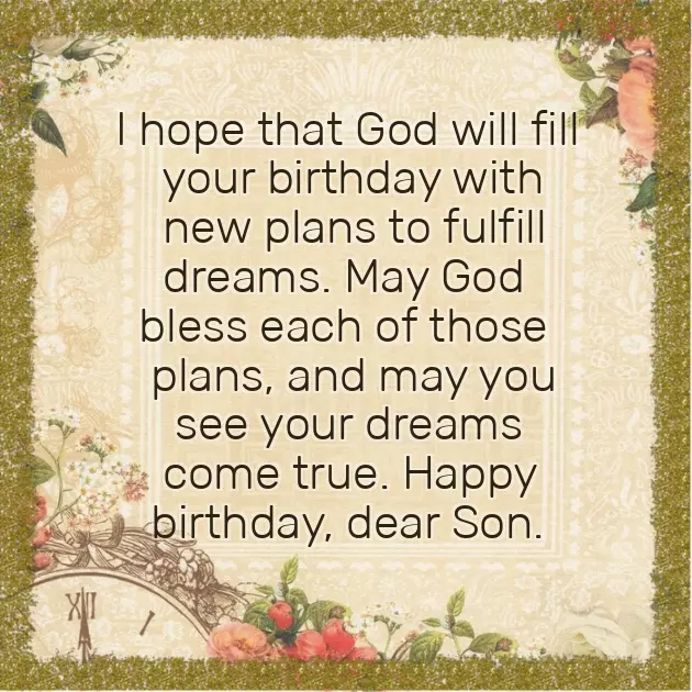 Simple Birthday Wish For Son Simple Birthday Wish For Son