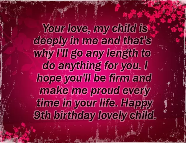 Happy 9Th Birthday Nephew Happy 9Th Birthday Nephew