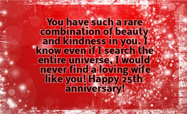 25Th Anniversary Wishes For Parents In English