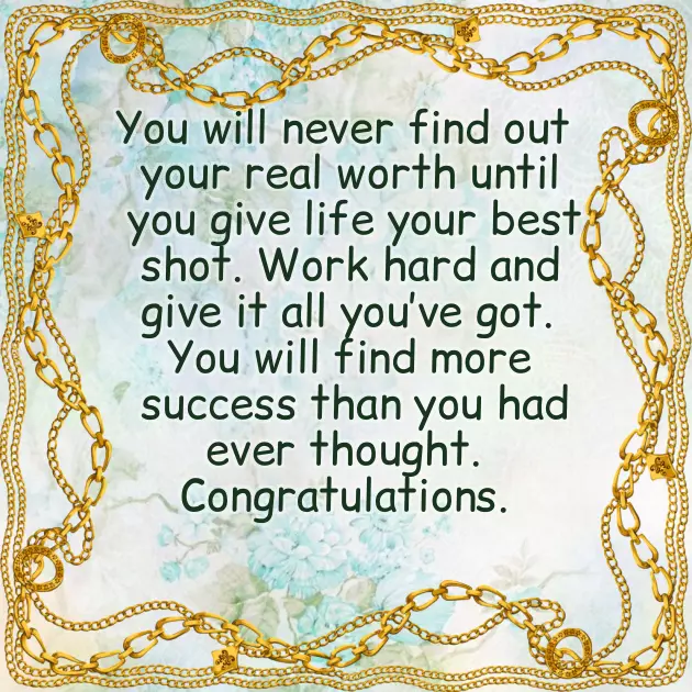 Congratulations Good Job Congratulations Good Job