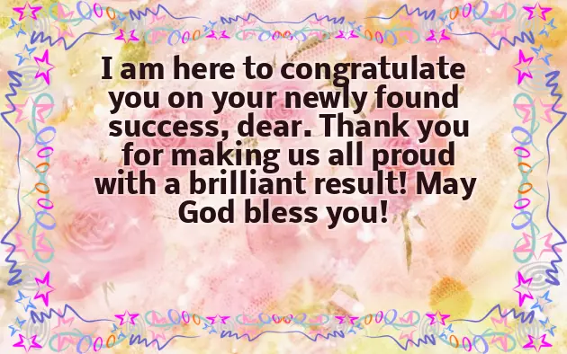 Congratulations Message On Result Congratulations Message On Result