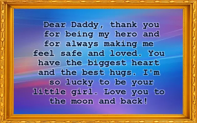 Fathers Day Message From Son To Dad