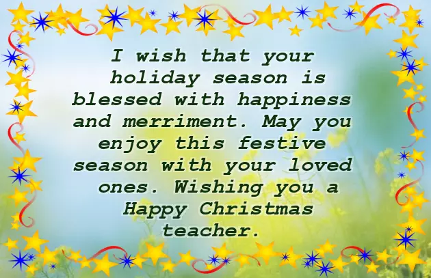 Christmas Wishes For The Teachers Christmas Wishes For The Teachers
