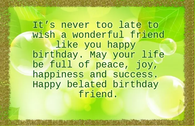 Happy Birthday Best Wishes For You