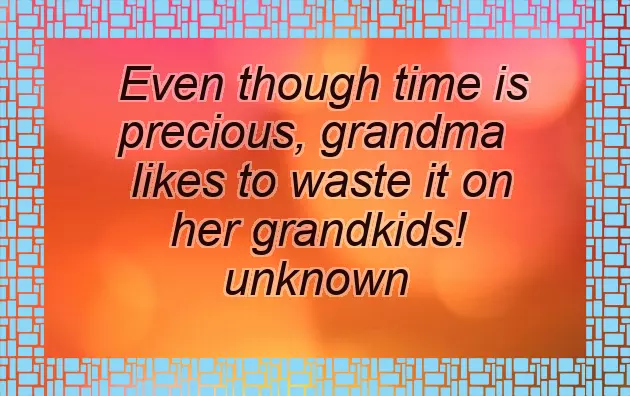 Grandma Wishes For New Baby