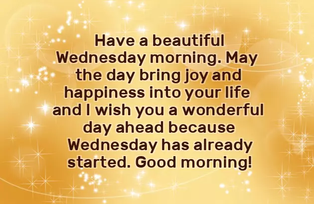 Wednesday Good Night Wishes