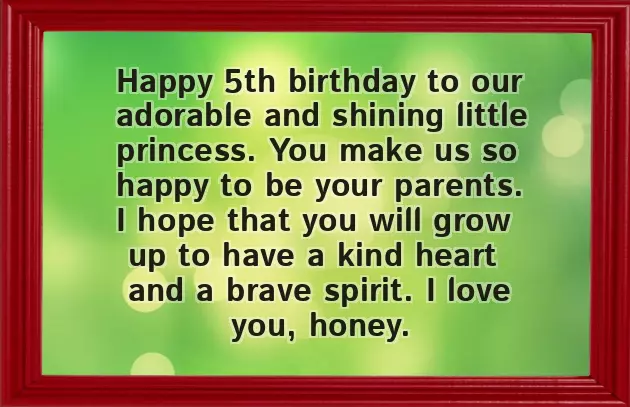 Birthday Wishes For 5Yr Old Boy Birthday Wishes For 5Yr Old Boy