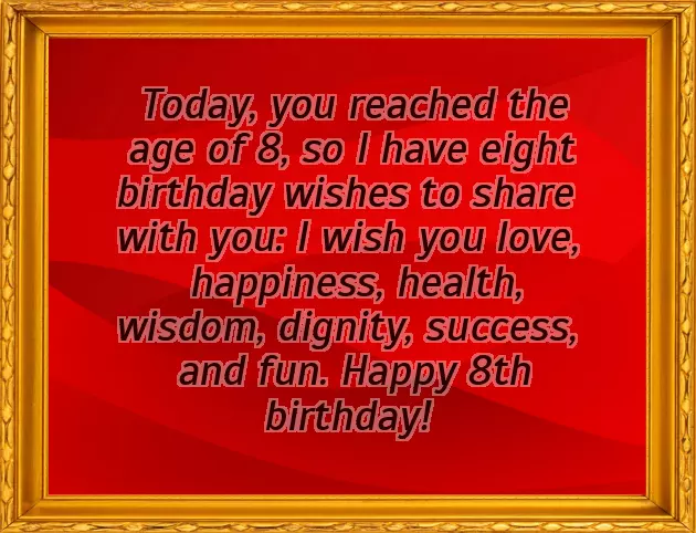 Happy 8Th Bday Happy 8Th Bday