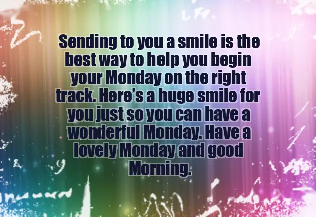 Good Morning Messages Monday