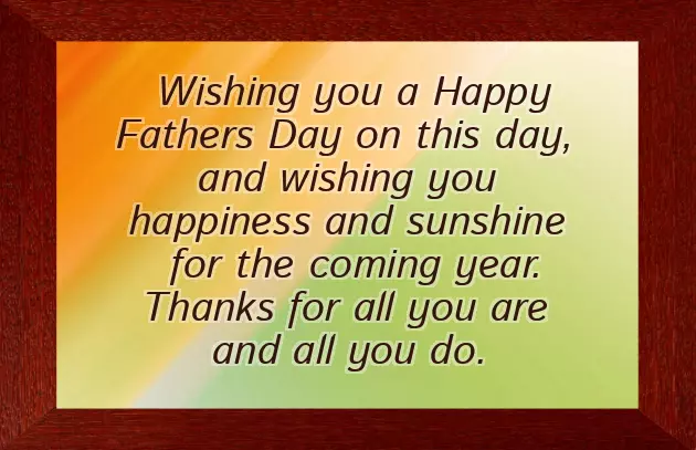 Greeting On Father Greeting On Father