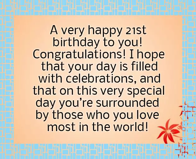 Male Happy Birthday Wishes