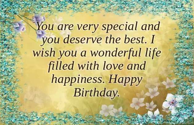 Happy Birthday In English Text Happy Birthday In English Text