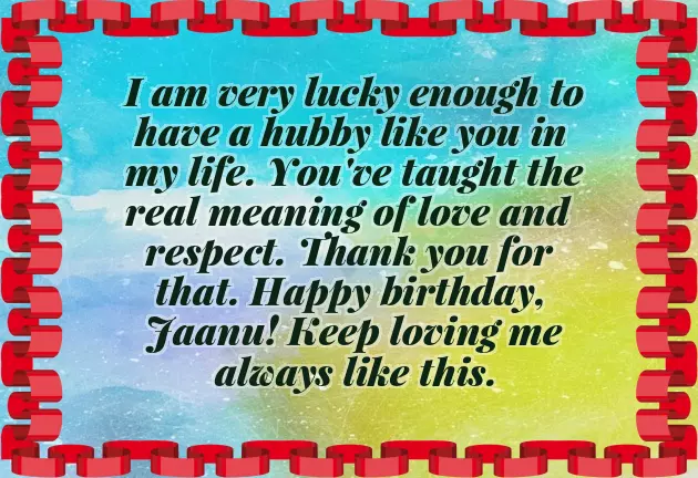 Birthday Sentence For Husband Birthday Sentence For Husband