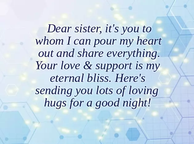 Good Night Beautiful Sister Good Night Beautiful Sister