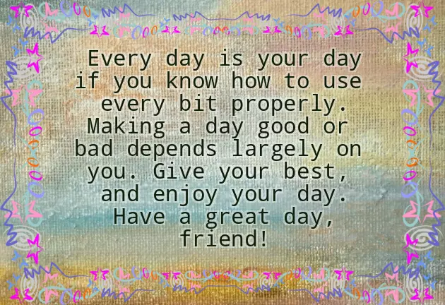 Have A Great Day Greetings