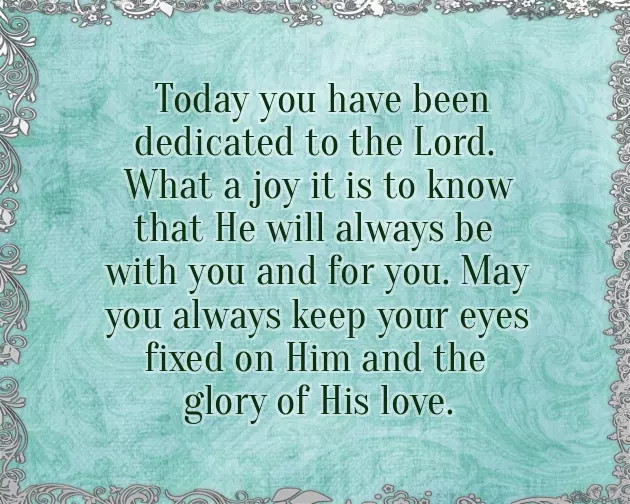 Welcome Baby Message