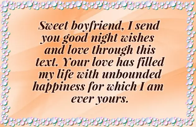 Night Wishes For Boyfriend Night Wishes For Boyfriend
