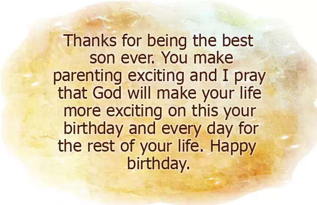 18Th Birthday Poem For Son From Mother