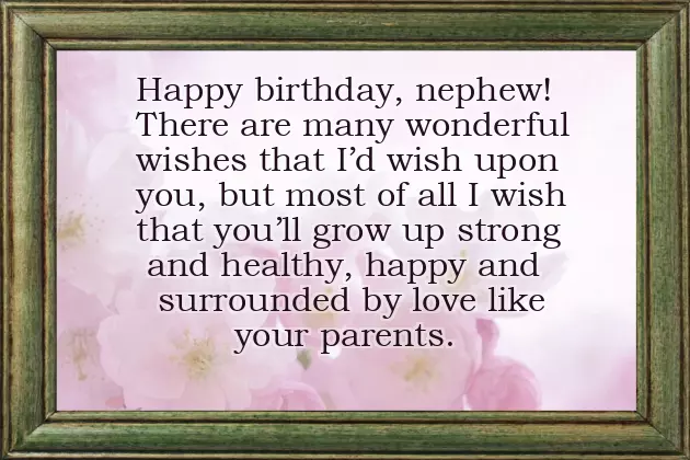 Best Nephew Birthday Quotes