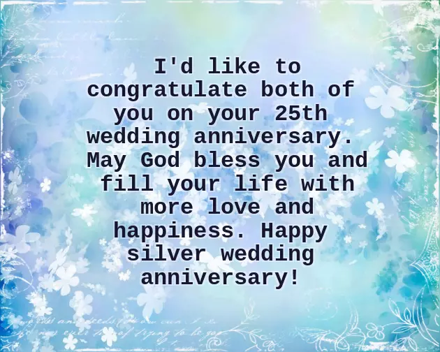 Happy 25Th Wedding Anniversary To Mom And Dad Happy 25Th Wedding Anniversary To Mom And Dad