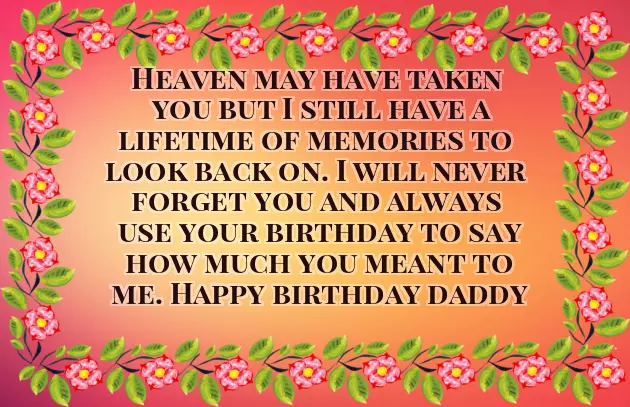 Birthday Wishes For Expired Father Birthday Wishes For Expired Father