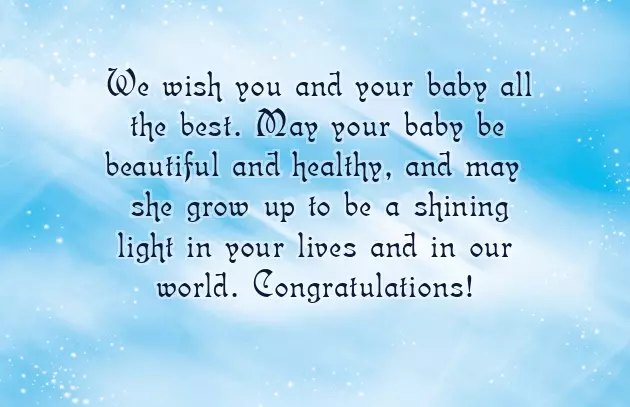 Baby Shower Message For Mom