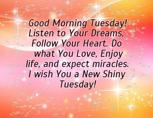 Tuesday Blessings Messages