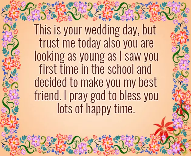 Wedding Wishes For Bestfriend