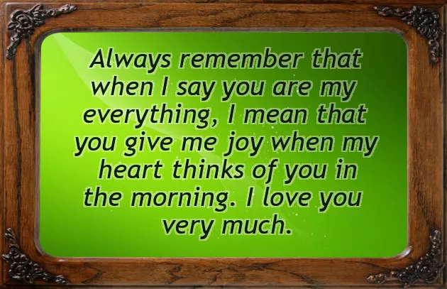 A Good Morning Message To Your Boyfriend