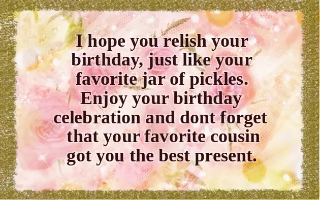 Happy Birthday To The Sweetest Man I Know