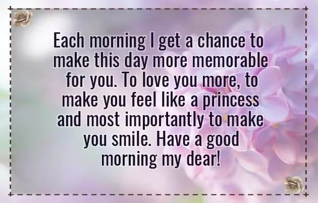 Adorable Morning Message For Her Adorable Morning Message For Her