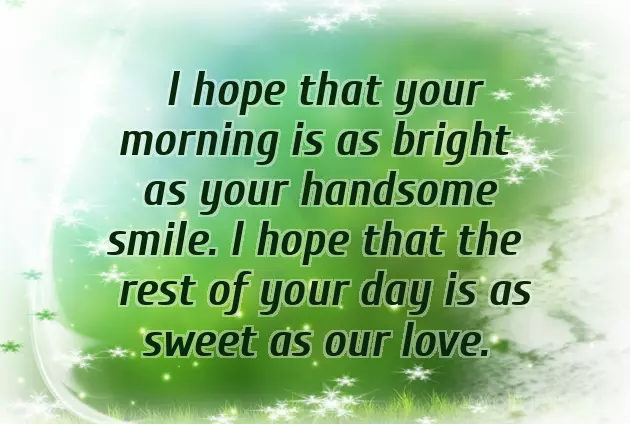 Morning Message In English