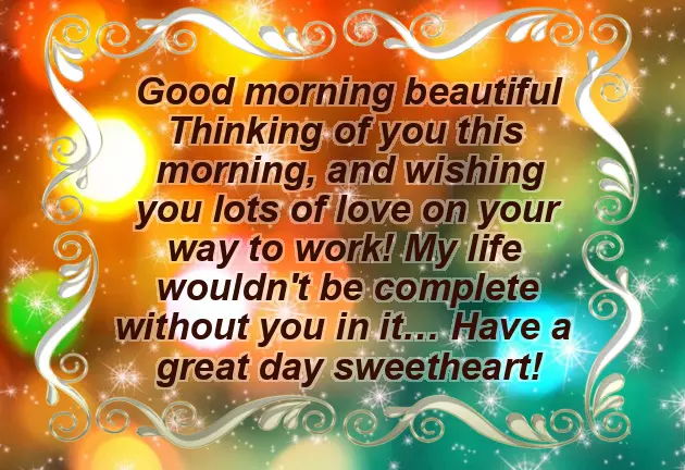 I Love You Good Morning Message For Him