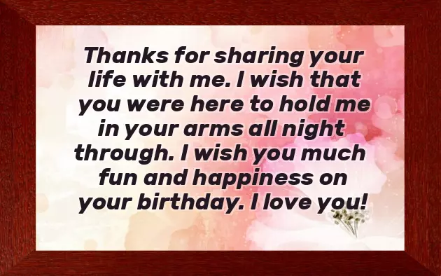 Happy Birthday To My Fiance Man