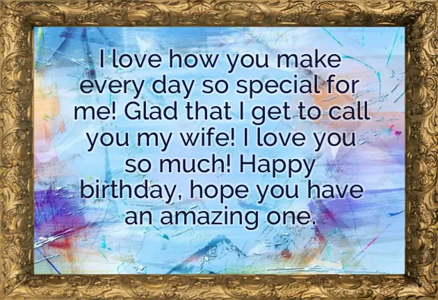 Happy Birthday Wishes To A Wife
