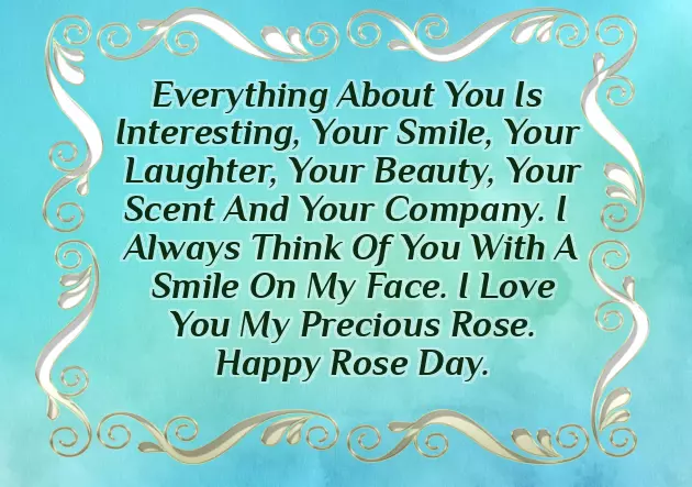 Rose Day Quotes For Girlfriend