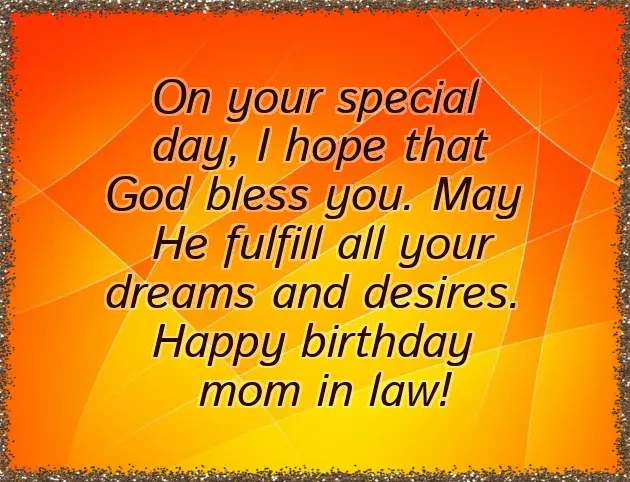 Birthday Letter To Mother In Law