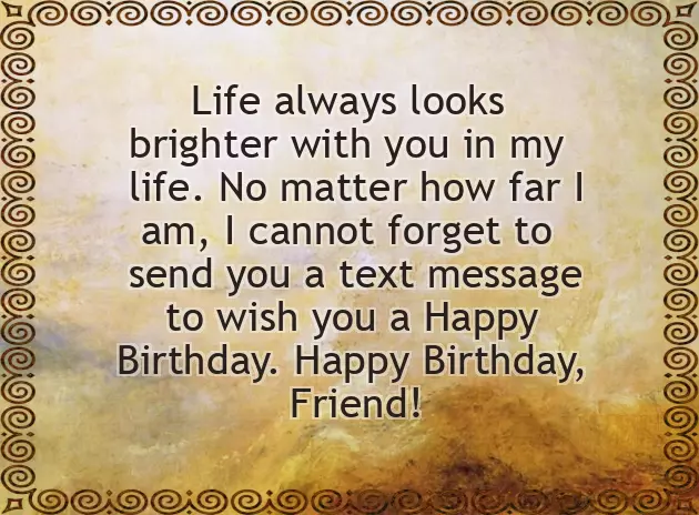 Happy Birthday Wishes Simple Text