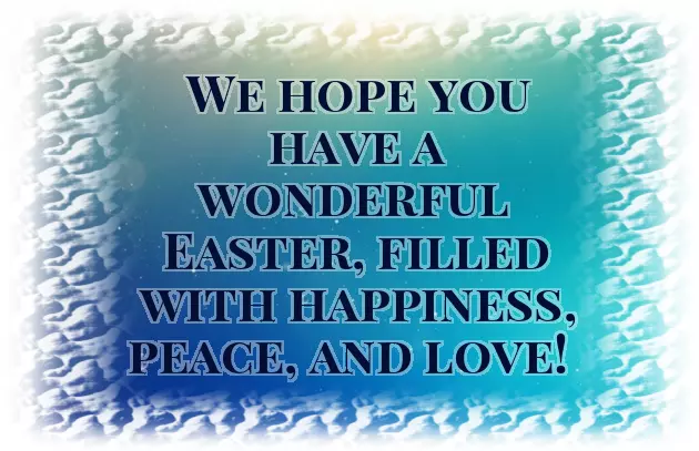 Easter Goodwill Message