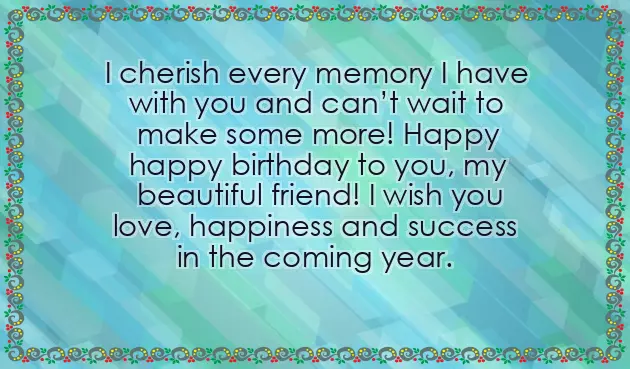 Beautiful Msg For Friend