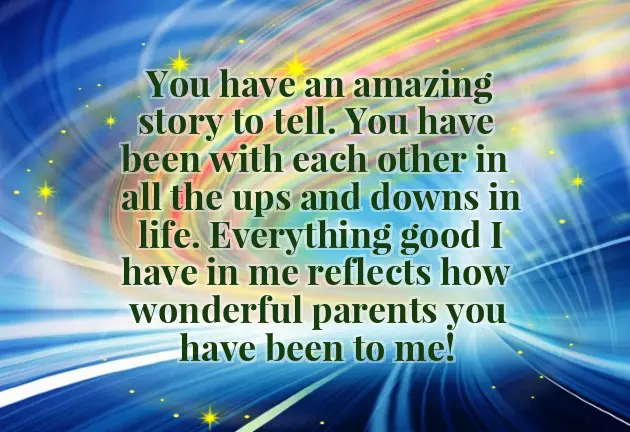 Wedding Anniversary Wishes For Parents In English