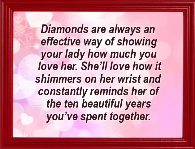 10 Year Anniversary Gift