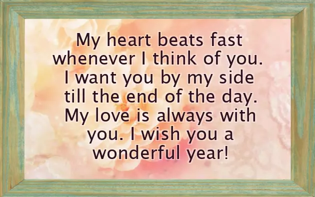 New Year Greetings To Girlfriend